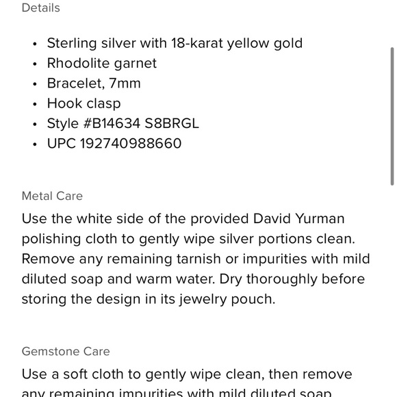 David Yurman Buckle Classic Cable Bracelet - Picture 5 of 11